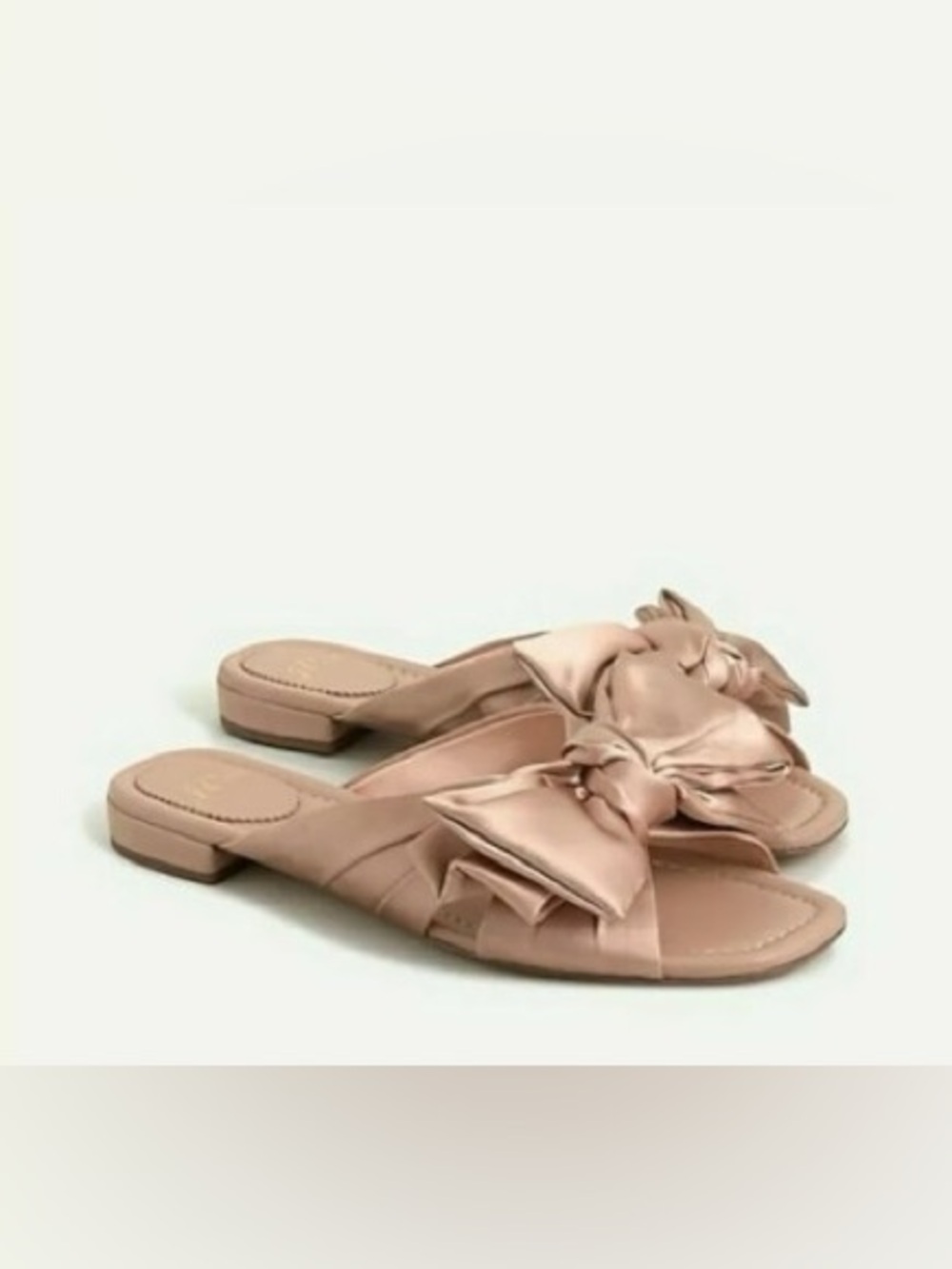J. CREW ABBIE BOW SANDALS